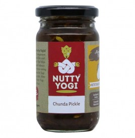Nutty Yogi Chunda Pickle   Glass Jar  250 grams